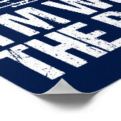 Funny Trombone Ich bin mit der Band Poster (Ecke)