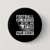 Funny Trombone Player Marching Band Button (Vorderseite)