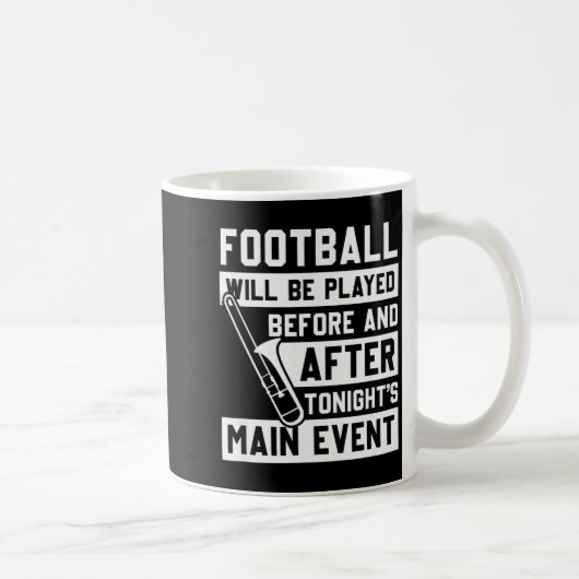 Funny Trombone Player Marching Band Kaffeetasse (Rechts)