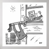Funny Trombone Player Musician Poster (Vorne)