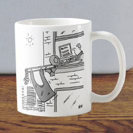 Funny Trombone Player Musiker Kaffeetasse