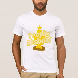 Funny Trophy Husband Individualisierbares Design T-Shirt