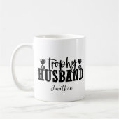 Funny Trophy Husband Kaffeetasse (Links)