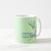 Funny Tropical Coffee Tasse - individuell anpassba (VorderseiteRechts)
