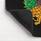 Funny Tropical Fruit Spaß Bekleidung, Co Upside Do Mousepad (Ecke)