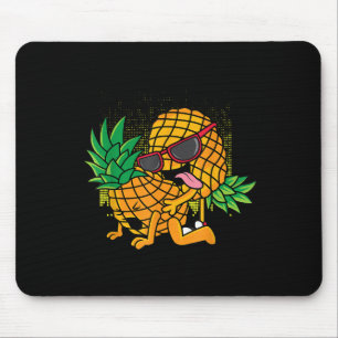 Funny Tropical Fruit Spaß Bekleidung, Co Upside Do Mousepad