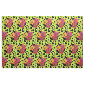 Funny Tropical Hibiskus blüht + Ihr Backgr Stoff (Fat Quarter (45,7 x 55,9 cm))