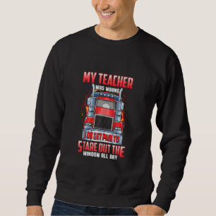Funny Truck Driver Shirts Männer LKW Mein Lehrer W