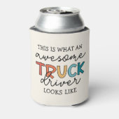 Funny Truck | Phantastischer Lastwagenfahrer Dosenkühler (Kanne Rückseite)