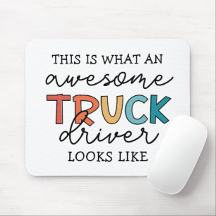 Funny Truck   Phantastischer Lastwagenfahrer Mousepad