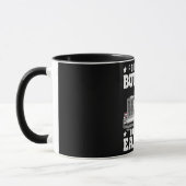 Funny Trucker Anhänger LKW Fahrergeschenk Tasse (Links)