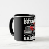 Funny Trucker Anhänger LKW Fahrergeschenk Tasse (Vorderseite Links)