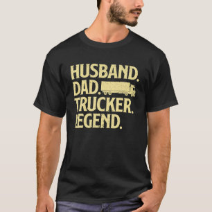Funny Trucker Art für Lkw-Fahrer Mann Vater T-Shirt