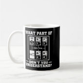 Funny Trucker Design For Men Big Rig Trucker Truck Kaffeetasse (Links)