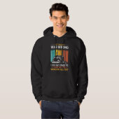Funny Trucker Design Semi Truck Driver Lover For M Hoodie (Vorne ganz)