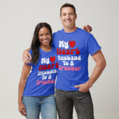 Funny Trucker Ehefrauen Design Herzstück Spaß T-Shirt (Unisex)