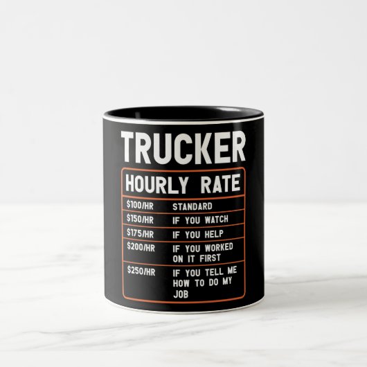 Funny Trucker Tasse (Mittel)