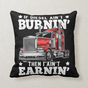 Funny Trucker Trailer Truck Geschenk Kissen