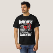 Funny Trucker Trailer Truck Geschenk T-Shirt (Vorne ganz)