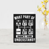 Funny Trucker Truck Fahrergetriebe Karte (Gelbe Blume)