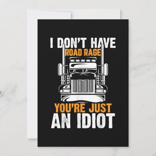 Funny Trucker Truck Truckfahrer Vater Pater Me Save The Date (Vorderseite)