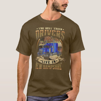 Funny Truckers Die BESTEN LKW-FAHRER LEBEN IN NEUE T-Shirt