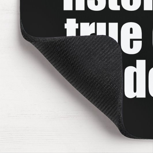 Funny True Crime Podcast Fan Mousepad (Ecke)