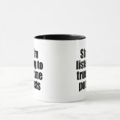 Funny True Crime Podcast Fan Tasse (Zentrum)