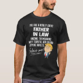 Funny Trump 2020 wirklich großer Vater im Gesetz G T-Shirt (Vorderseite)