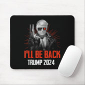 Funny Trump 2024 45 47 Trumpinator wird zurück sei Mousepad (Mit Mouse)