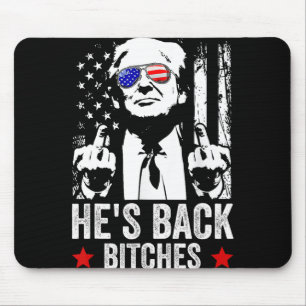 Funny Trump 2024 Er ist zurück Es Trump 2025 Mousepad