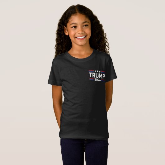 Funny Trump 2024 Festnahme Diese amerikanische Fla T-Shirt (Vorne ganz)
