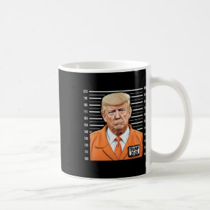 Funny Trump 2024 Gefangener Mugshot Kaffeetasse