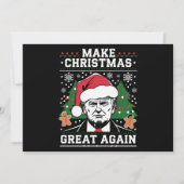 Funny Trump 2024 macht Weihnachten wieder großarti (Vorderseite)