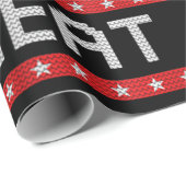 Funny Trump 2024 macht Weihnachten wieder großarti Geschenkpapier (Rolleneckpunkt)