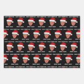 Funny Trump 2024 macht Weihnachten wieder großarti Geschenkpapier Set (Vorderseite)