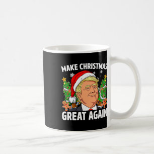 Funny Trump 2024 macht Weihnachten wieder großarti Kaffeetasse