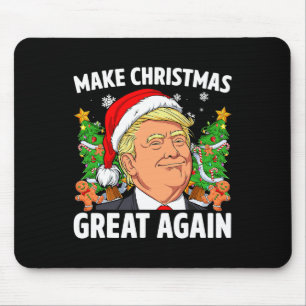 Funny Trump 2024 macht Weihnachten wieder großarti Mousepad