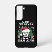 Funny Trump 2024 macht Weihnachten wieder großarti Samsung Galaxy Hülle (Rückseite)