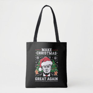 Funny Trump 2024 macht Weihnachten wieder großarti Tasche