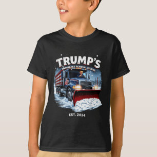 Funny Trump 2024 Siegeszug aus der Schneeflocke T-Shirt