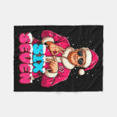 Funny Trump 67 Meme Costume Six Seven Christmas Sa Fleecedecke (Vorderseite (Horizontal))