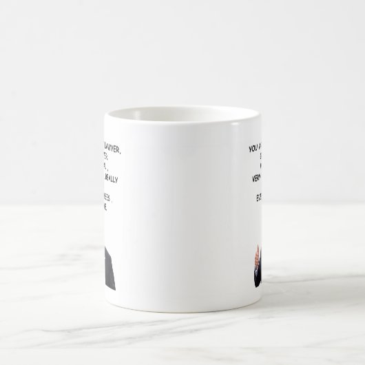 Funny trump bester Anwalt Kaffee Tasse 11 oz (Mittel)