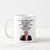 Funny trump bester Anwalt Kaffee Tasse 11 oz (Links)