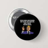Funny Trump Bester Opa je jeder stimmt zu Button (Vorne & Hinten)