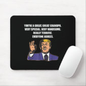 Funny Trump Bester Opa je jeder stimmt zu Mousepad (Mit Mouse)
