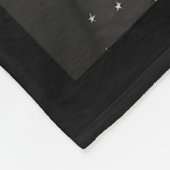 Funny Trump Bigfoot Selfie mit Ufos komischer Alie Fleecedecke (Ecke)