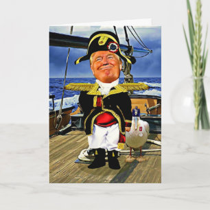 Funny Trump Birthday Card - Napolean Karte