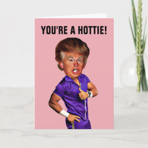 FUNNY TRUMP BIRTHDAY CARD VOM VATER BIS ZUM DAUGHT KARTE