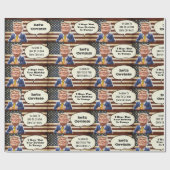 Funny Trump Birthday Geschenkpapier (Flach)
